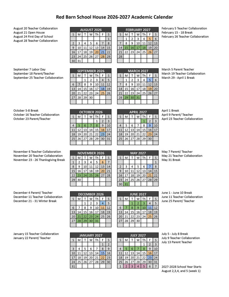 2026 2027 rbs calendar