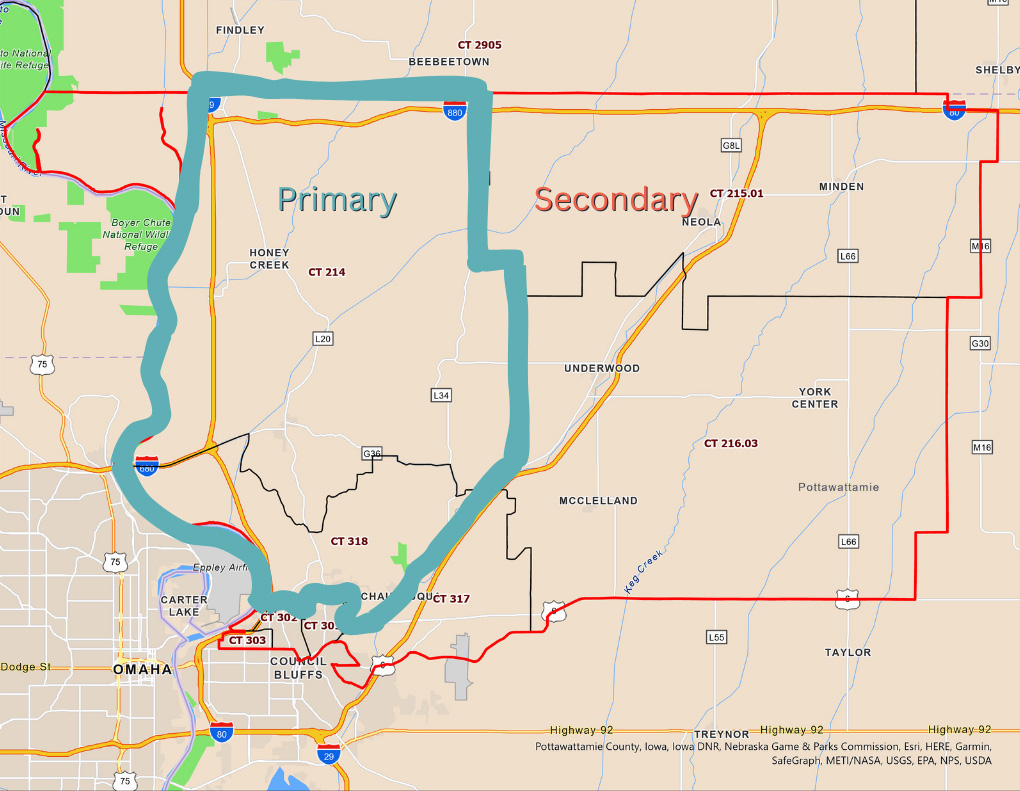 red barn schoolhouse area map